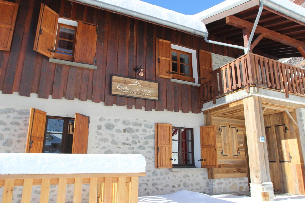 Chalet La Fedora - Appartements De Charme Vaujany Bagian luar foto